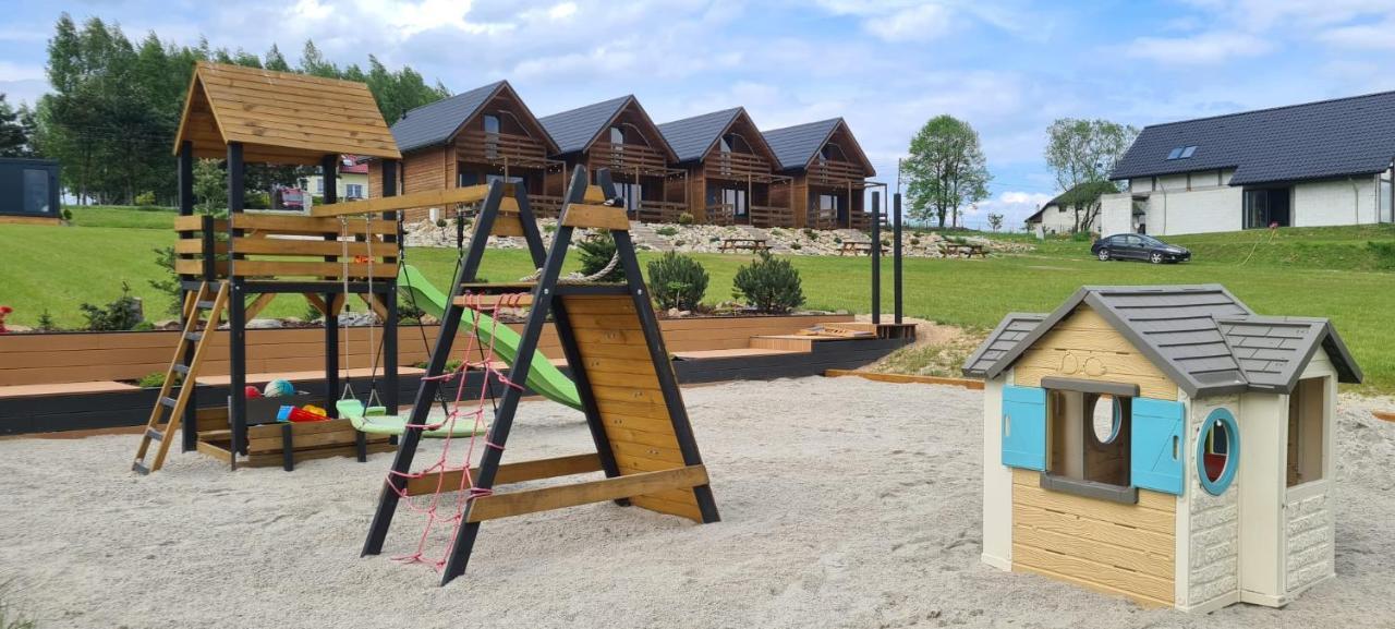 Wycisznia - Drewniane Domki Caloroczne Gieraltowiczki Bagian luar foto